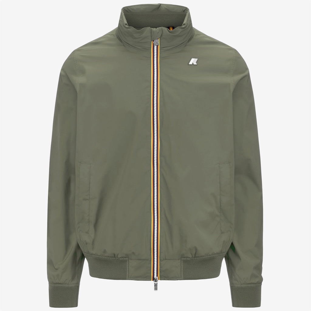 Jackets_MAN_AMAURY  STRETCH NYLON JERSEY_Short_Green Lichen - Commercial 1