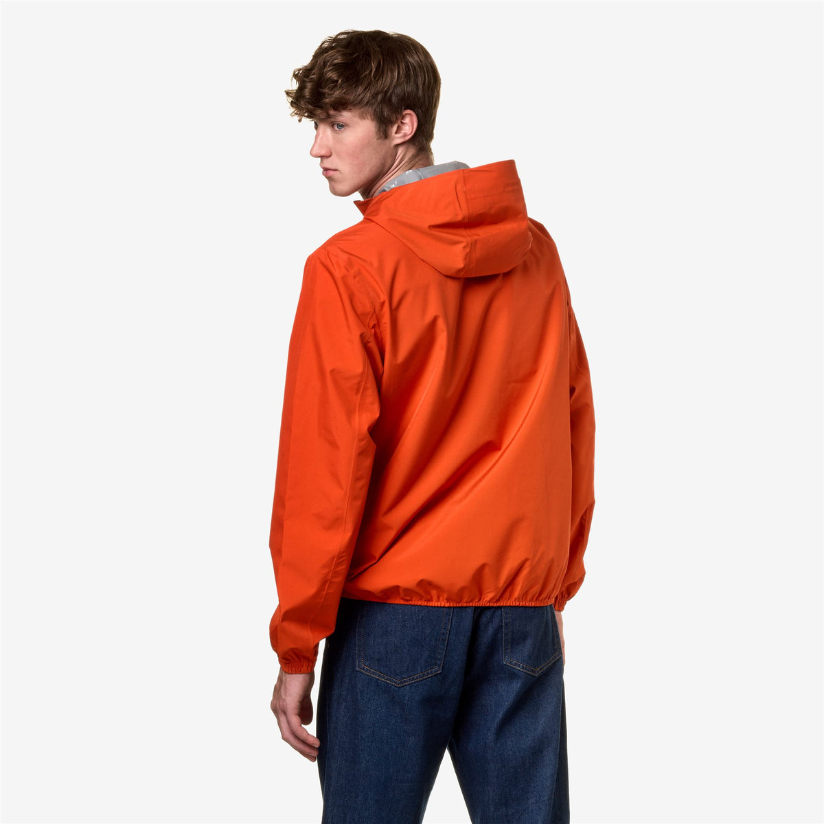 Jackets_Man_JACK ECO STRETCH DOT_Short_Orange Pumpkin - Commercial 6