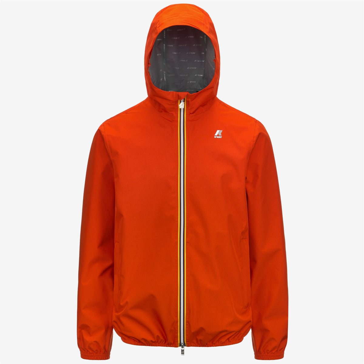 Jackets_Man_JACK ECO STRETCH DOT_Short_Orange Pumpkin - Commercial 1