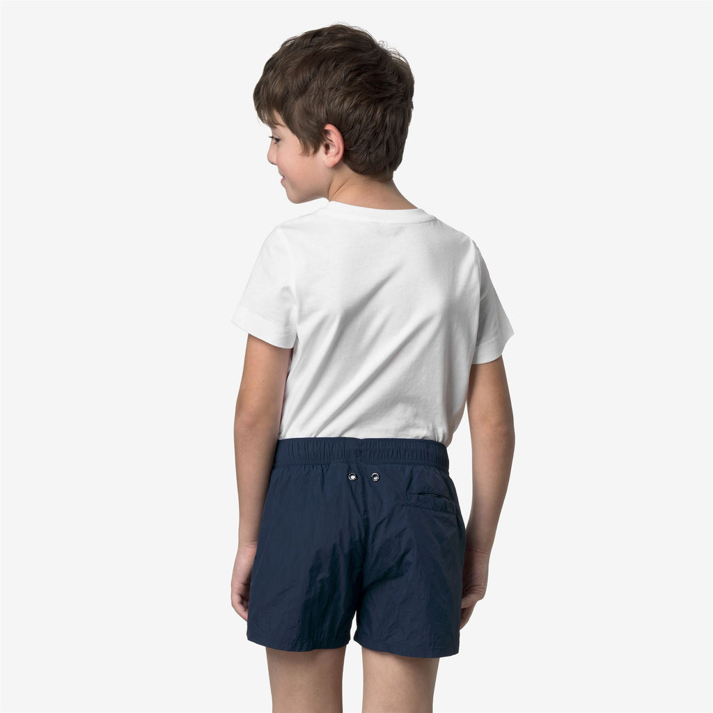 Bathing Suits_BOY_P. LE VRAI OLIVIER_Swimming Trunks_Blue Insignia - Commercial 6