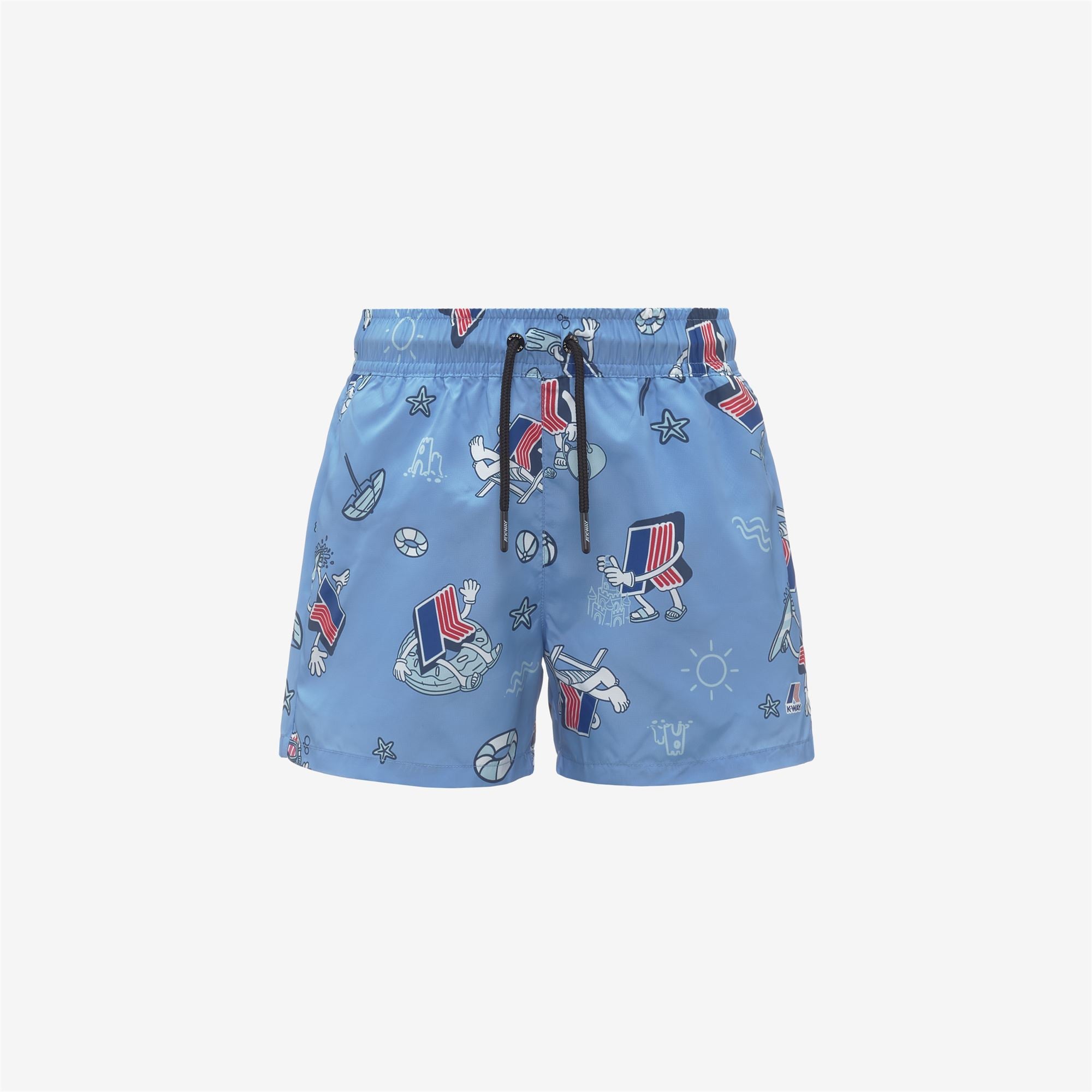 Bathing Suits_BOY_P. LE VRAI OLIVIER GRAPHIC_Swimming Trunks_K SUMMER BOY - Commercial 1
