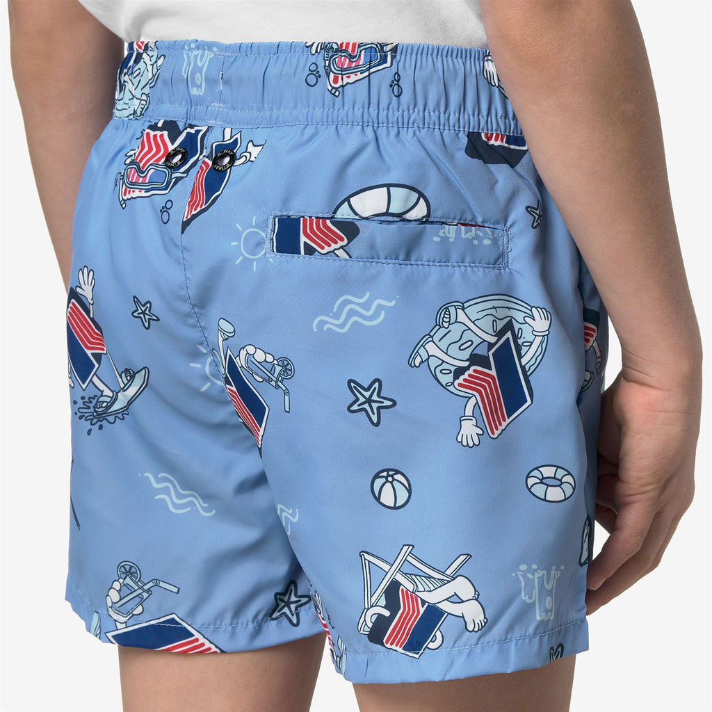 Bathing Suits_BOY_P. LE VRAI OLIVIER GRAPHIC_Swimming Trunks_K SUMMER BOY - Commercial 7