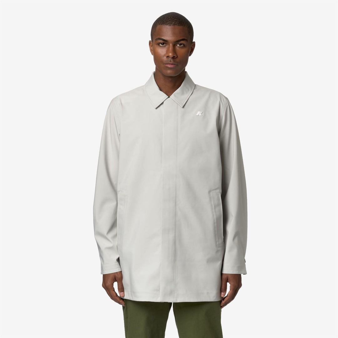 BENNY BONDED JERSEY - Jackets - 3/4 LENGTH - MAN - BEIGE LT