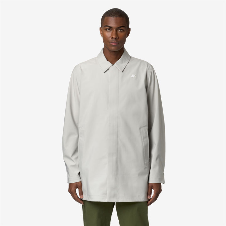 BENNY BONDED JERSEY - Jackets - 3/4 LENGTH - MAN - BEIGE LT