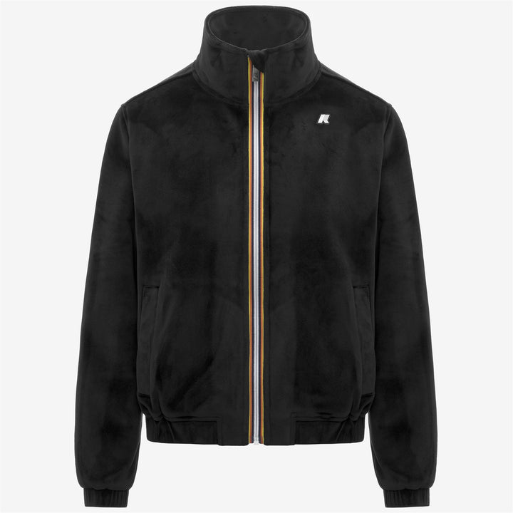 VIVIETTE VELOUR POLAR - Fleece - Jacket - WOMAN - Black Pure-Black Pure