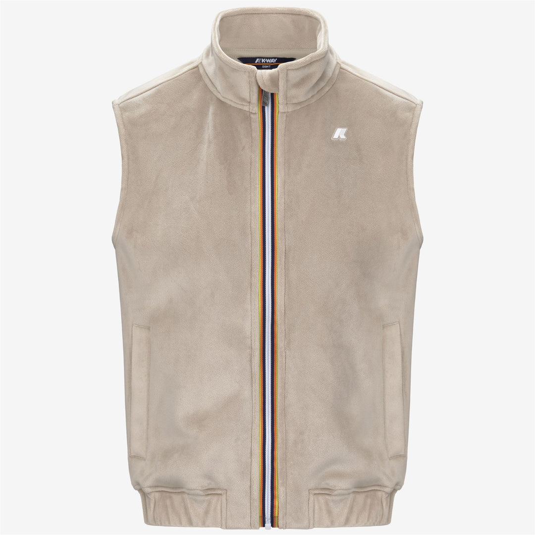 Fleece_WOMAN_VIVIELME VELOUR POLAR_Vest_Beige Cashmere-Beige Cashmere - Photo