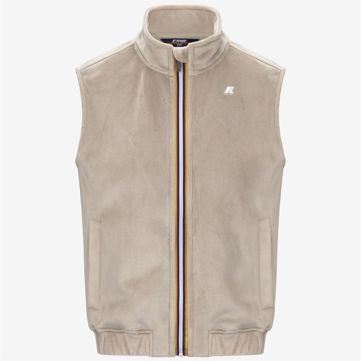 VIVIELME VELOUR POLAR - Fleece - Vest - WOMAN - Beige Cashmere-Beige Cashmere