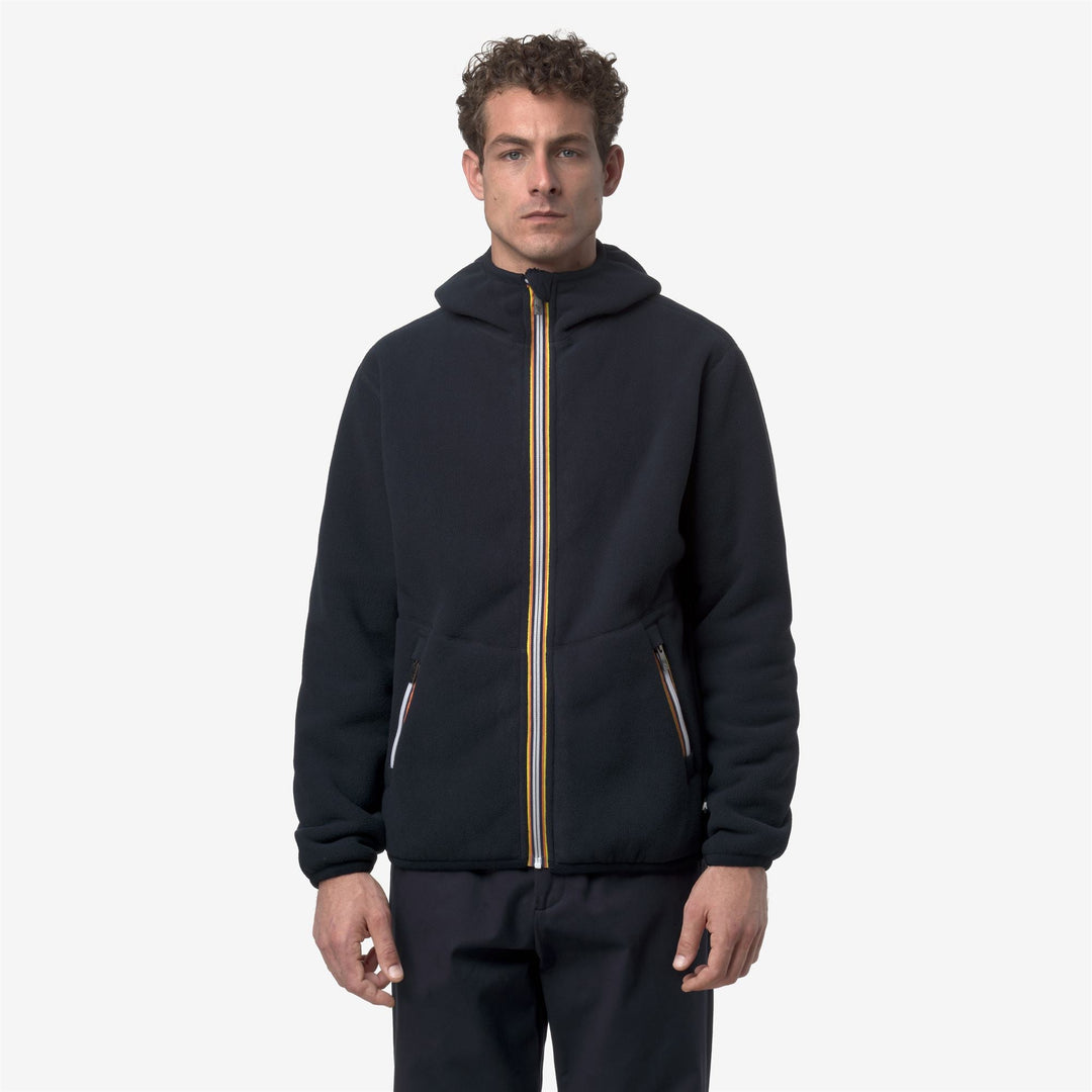 JACK SHERPA POLAR REVERSIBLE - Fleece - Jacket - MAN - Blue Depth-Blue Depth