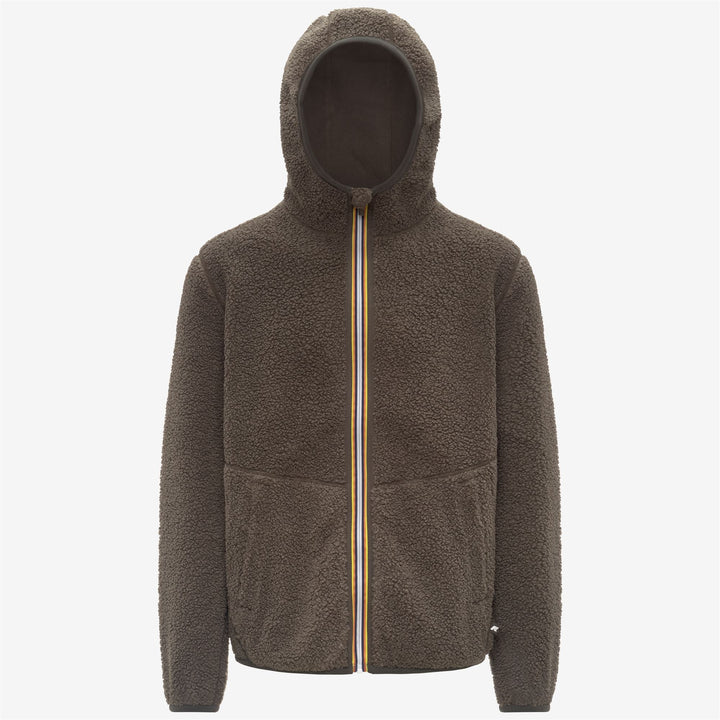 JACK SHERPA POLAR REVERSIBLE - Fleece - Jacket - MAN - Black Olive Combo