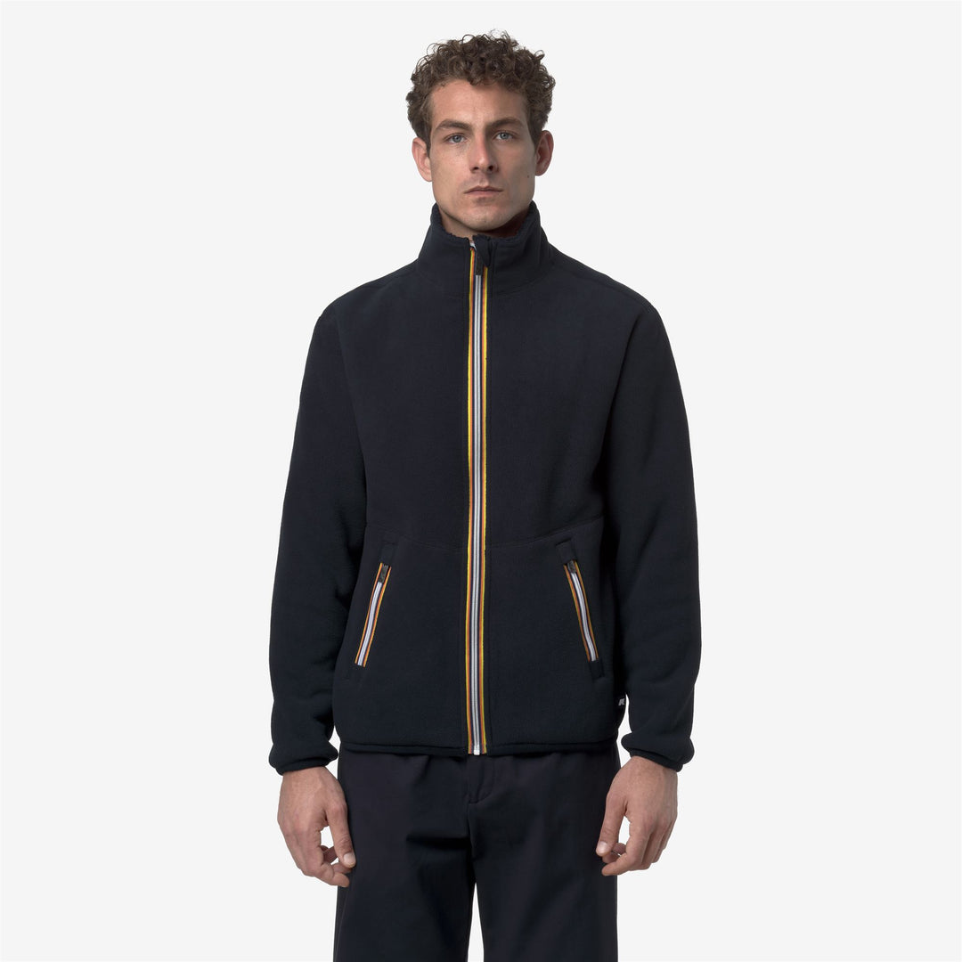 Fleece_MAN_PASCAL SHERPA POLAR DOUBLE_Jacket_Blue Depth-Blue Depth - DetailDouble