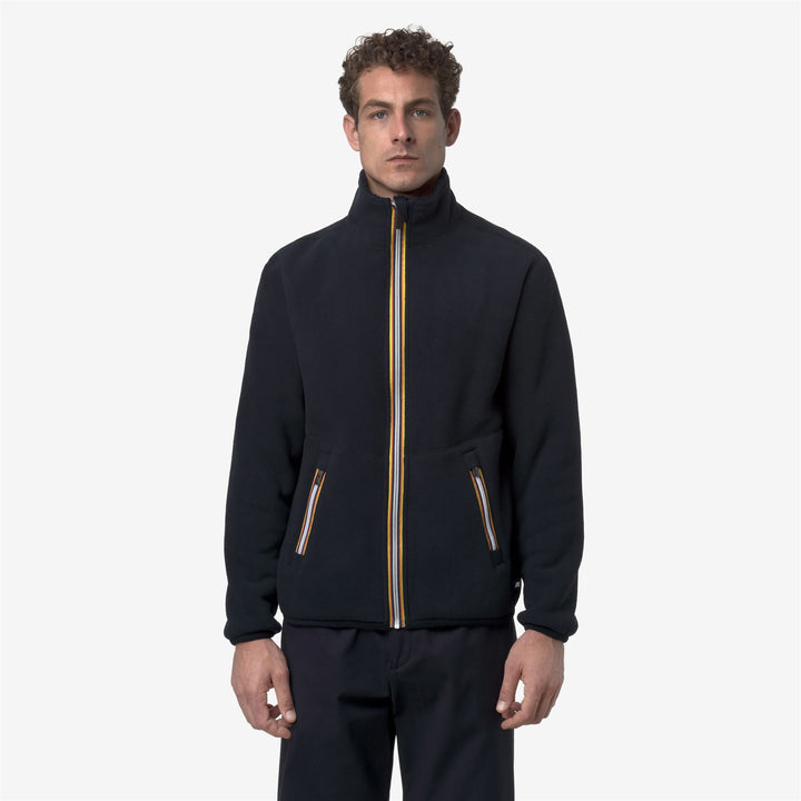 Fleece_MAN_PASCAL SHERPA POLAR DOUBLE_Jacket_Blue Depth-Blue Depth - DetailDouble