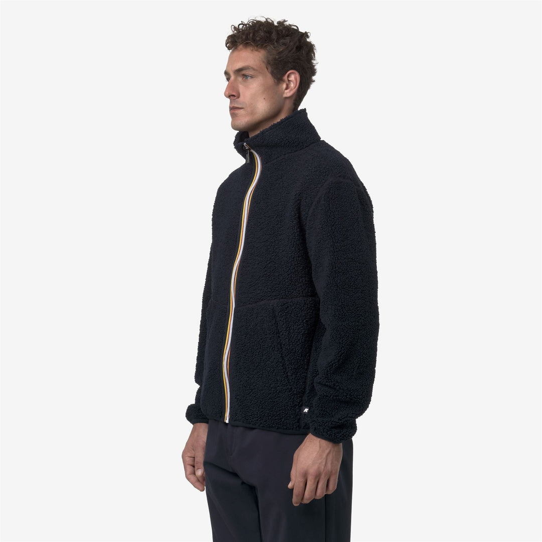 PASCAL SHERPA POLAR REVERSIBLE - Fleece - Jacket - MAN - Blue Depth-Blue Depth