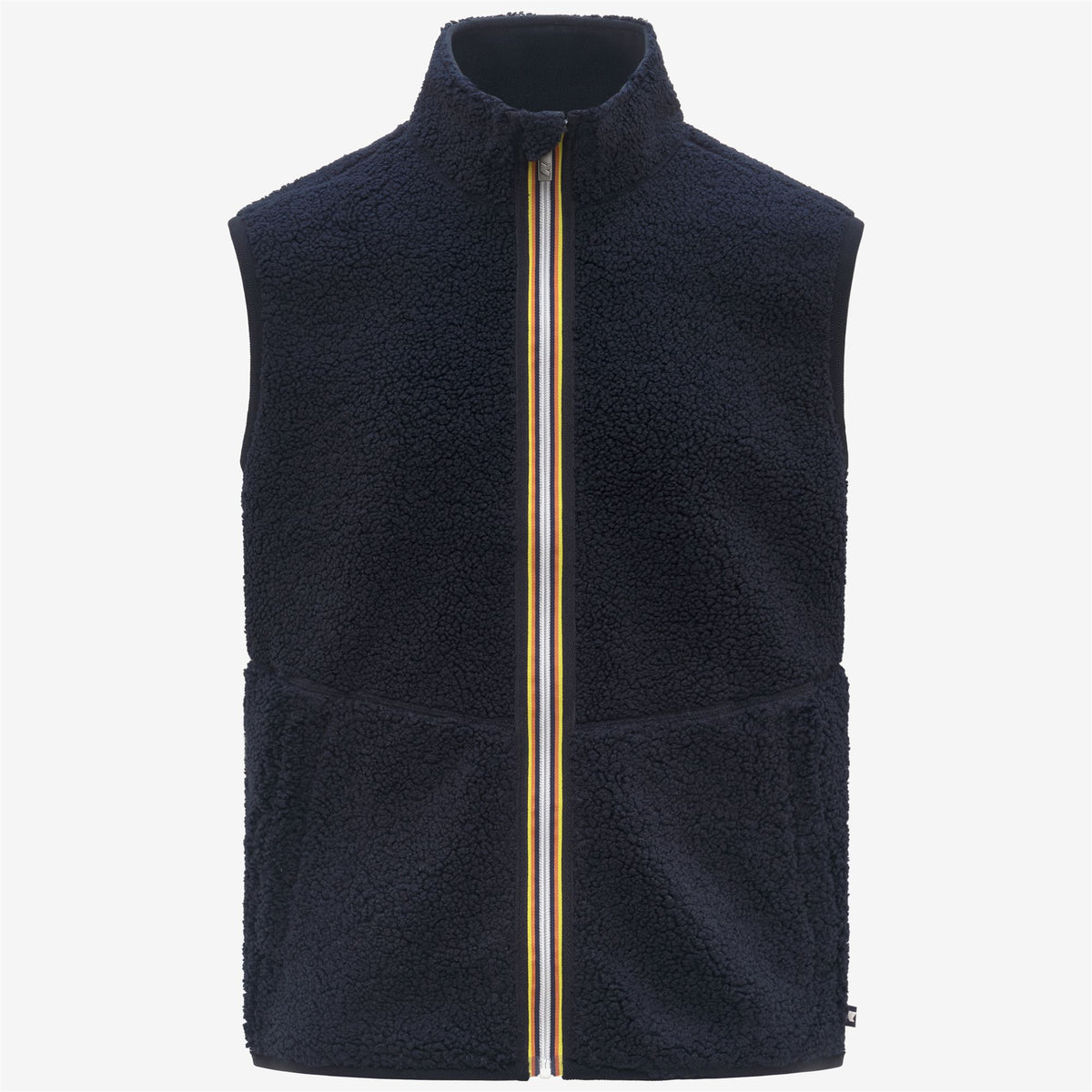 Fleece_MAN_YANNICK SHERPA POLAR DOUBLE_Vest_Blue Depth-Blue Depth - Commercial 1
