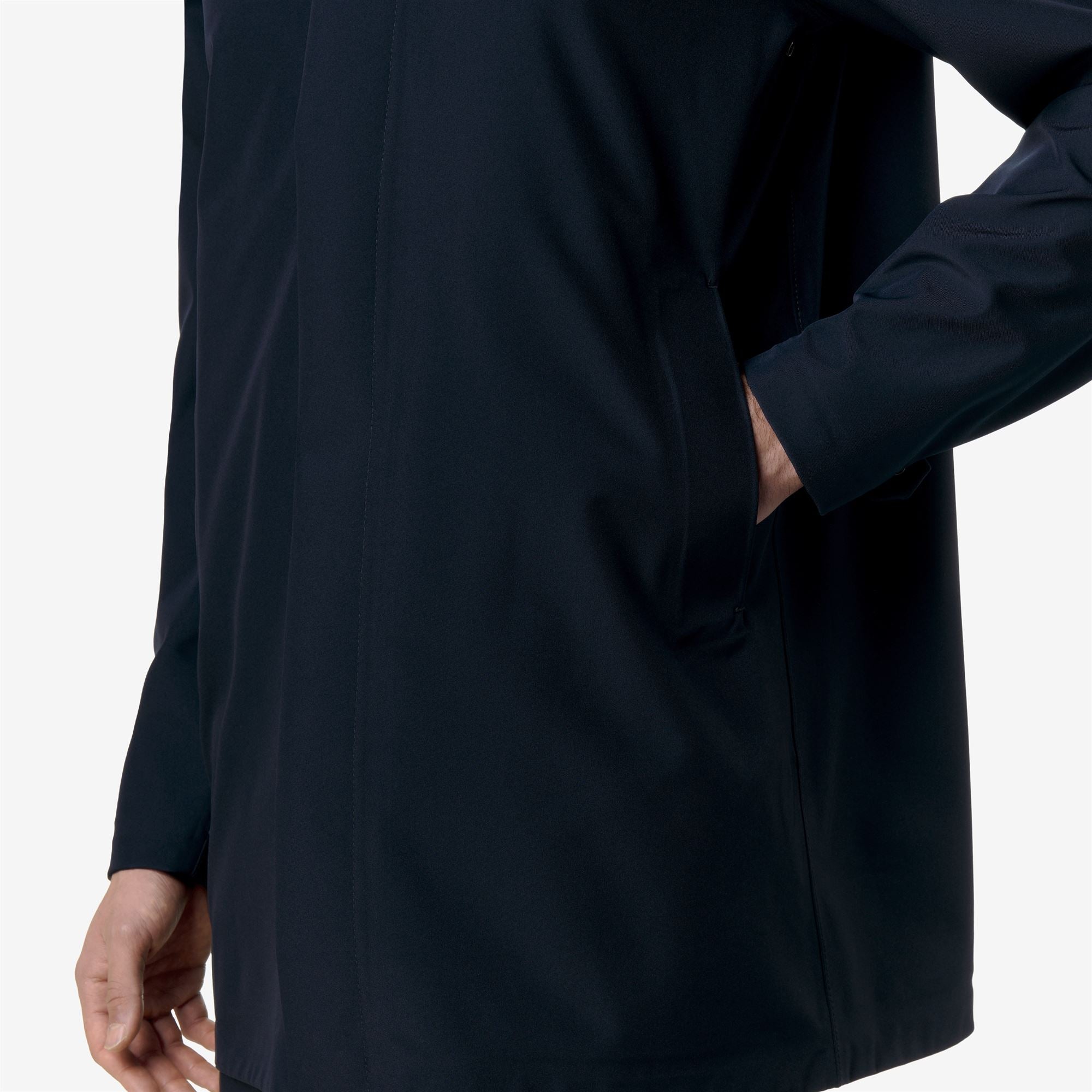 Jackets_Man_DUKE BONDED JERSEY_3/4 Length_Blue Depth - Commercial 7