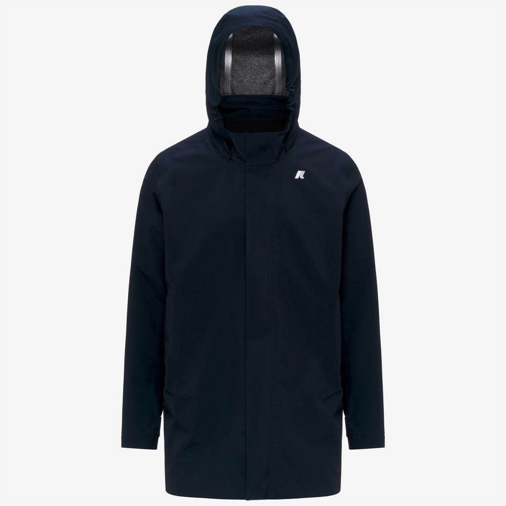 Jackets_Man_DUKE BONDED JERSEY_3/4 Length_Blue Depth - Commercial 1