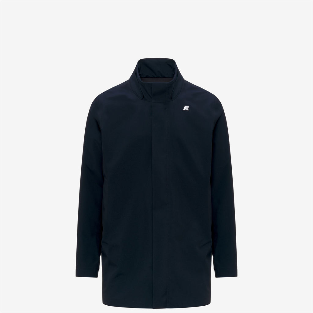 Jackets_Man_DUKE BONDED JERSEY_3/4 Length_Blue Depth - Commercial 2