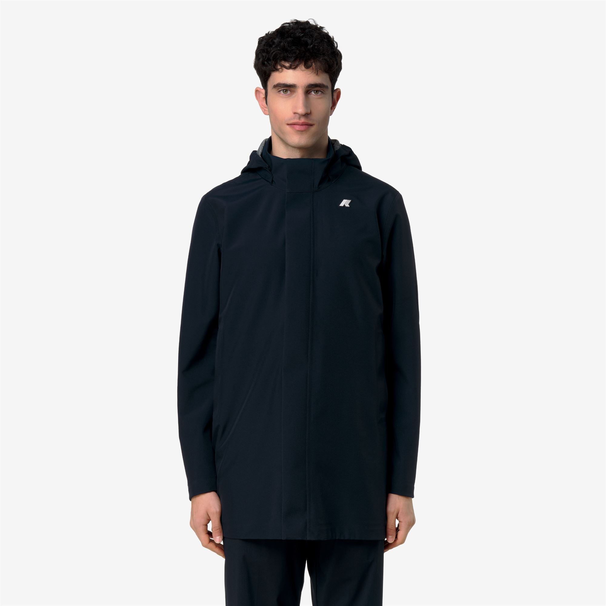 Jackets_Man_DUKE BONDED JERSEY_3/4 Length_Blue Depth - Commercial 4