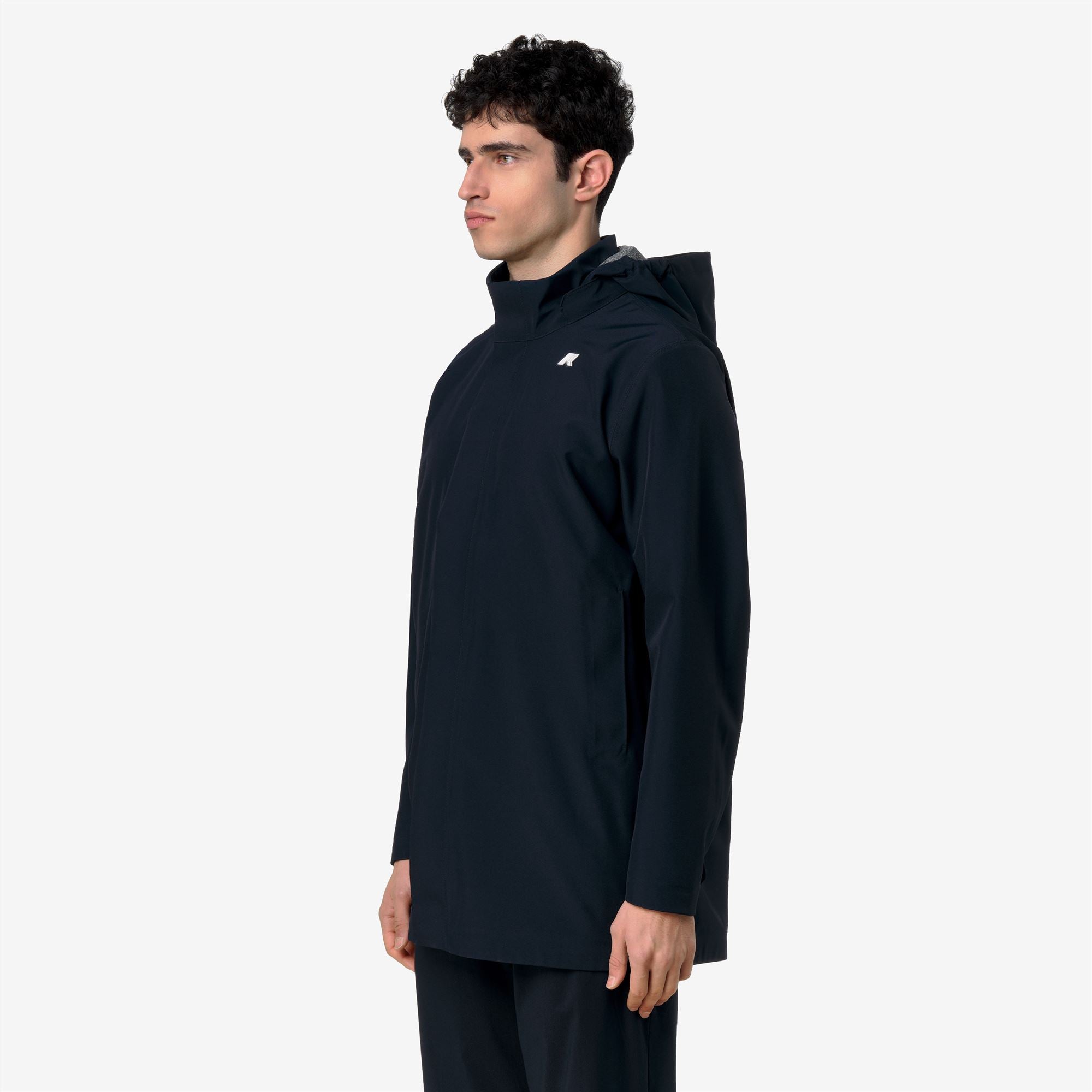 Jackets_Man_DUKE BONDED JERSEY_3/4 Length_Blue Depth - Commercial 5
