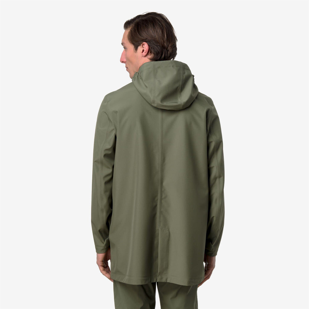 Jackets_Man_DUKE BONDED JERSEY_3/4 Length_Green Lichen - Commercial 6
