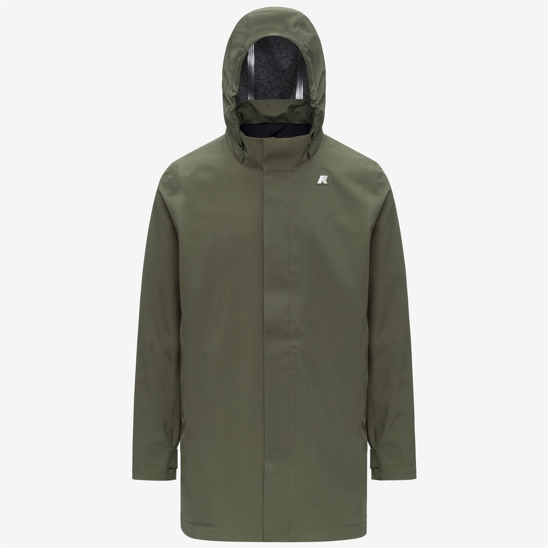 Jackets_Man_DUKE BONDED JERSEY_3/4 Length_Green Lichen - Photo