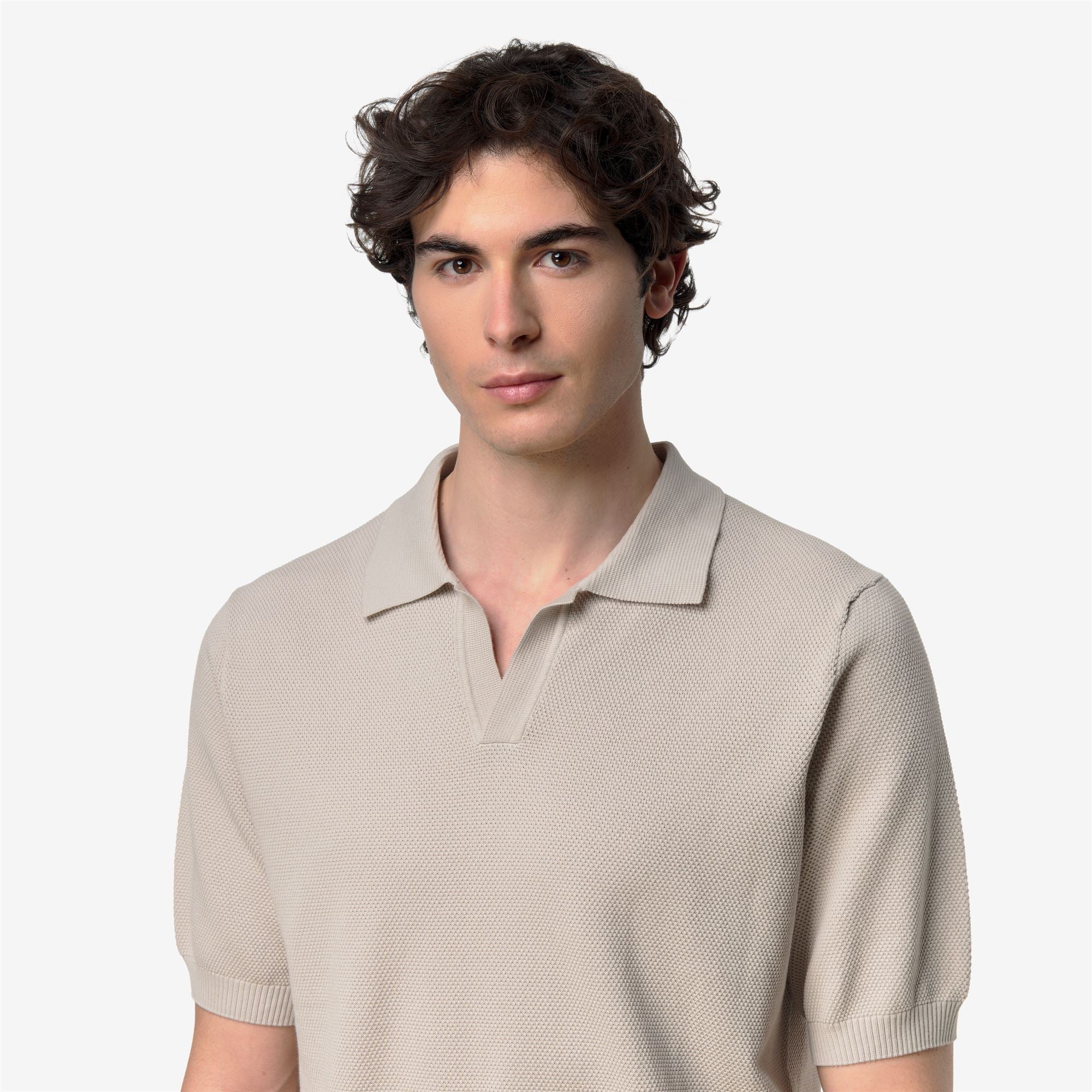 Knitwear_Man_PLEYR_Polo_BEIGE LT - Commercial 7