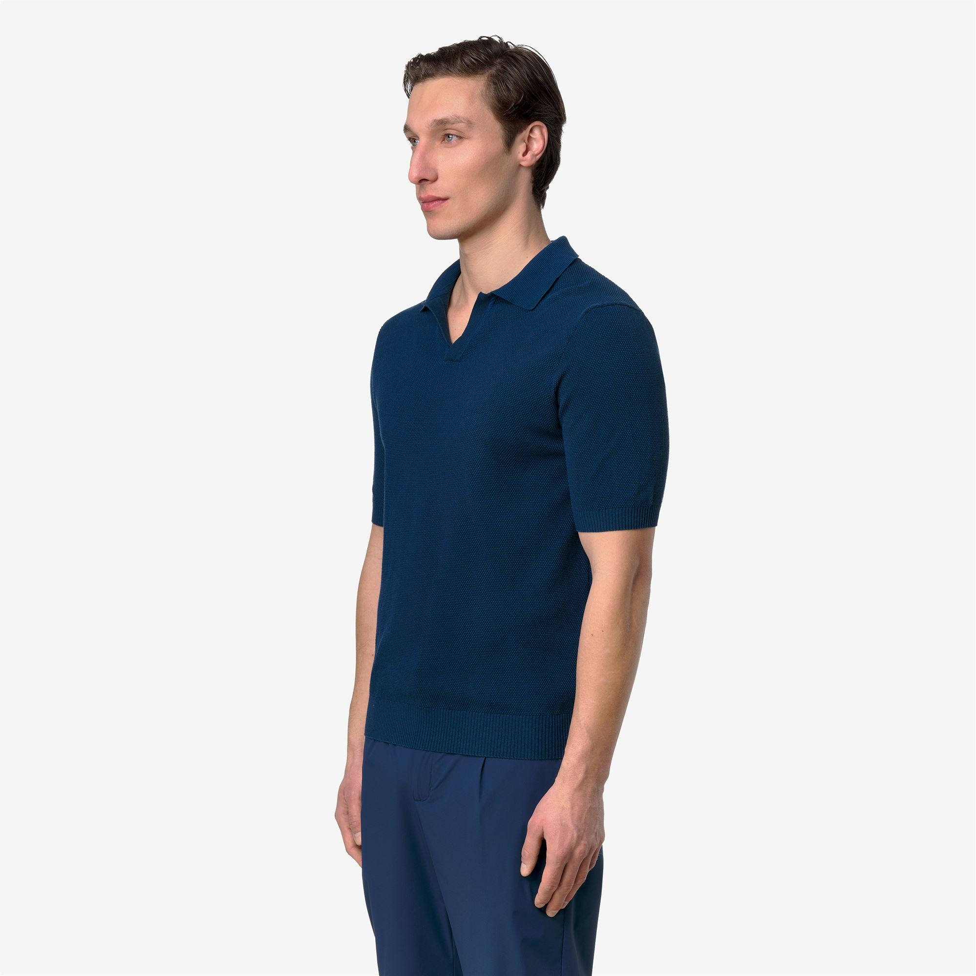 Knitwear_Man_PLEYR_Polo_Blue Dk Denim - Commercial 5
