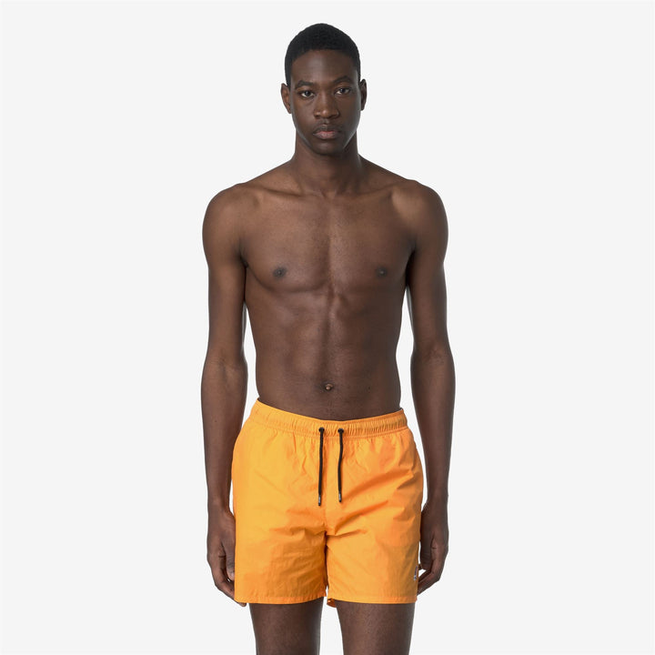 LE VRAI OLIVIER - Bathing Suits - Swimming Trunks - MAN - ORANGE