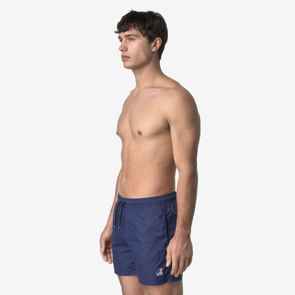 Bathing Suits_MAN_LE VRAI OLIVIER_Swimming Trunks_Blue Deep Cobalt - Commercial 5