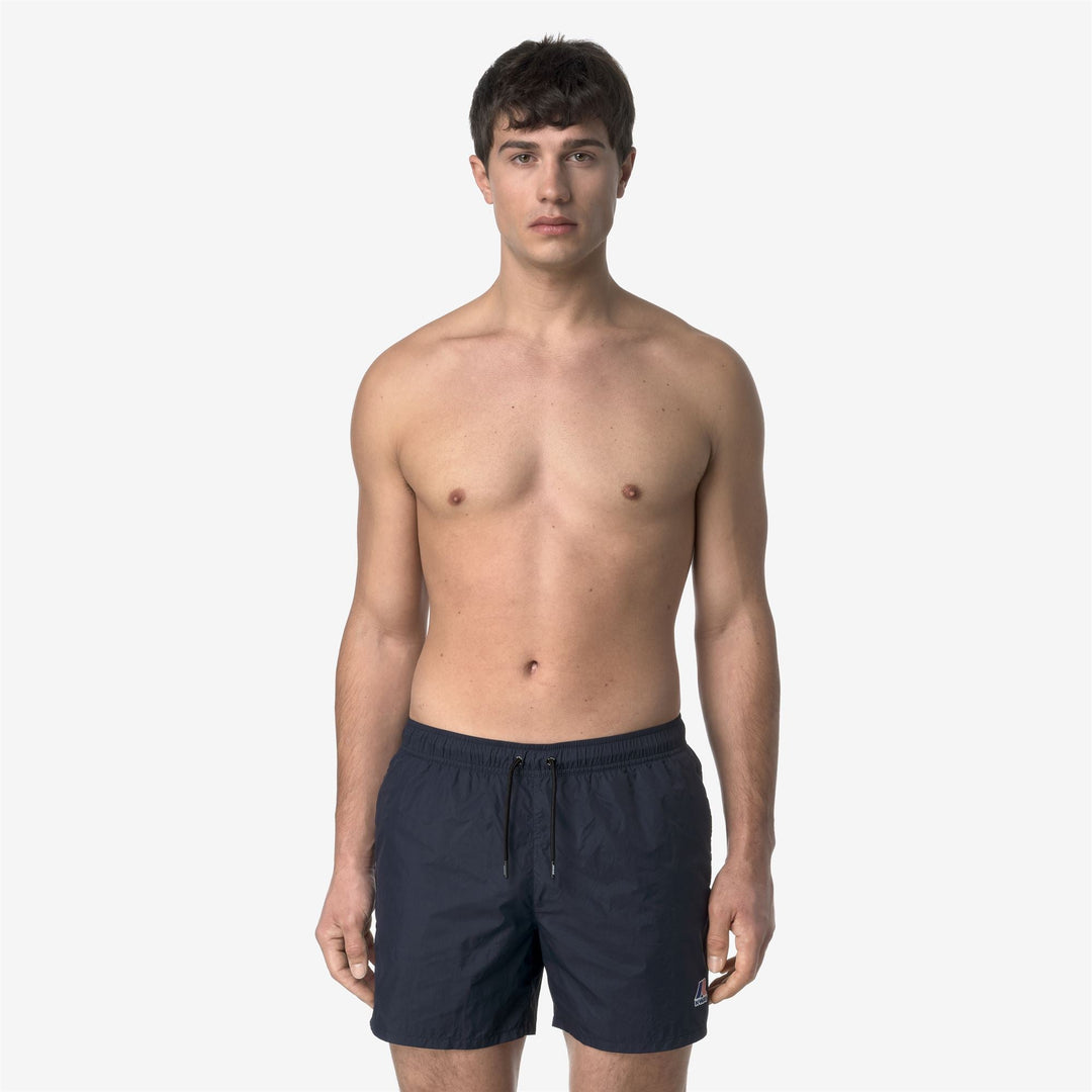 LE VRAI OLIVIER - Bathing Suits - Swimming Trunks - MAN - BLUE DEPTH