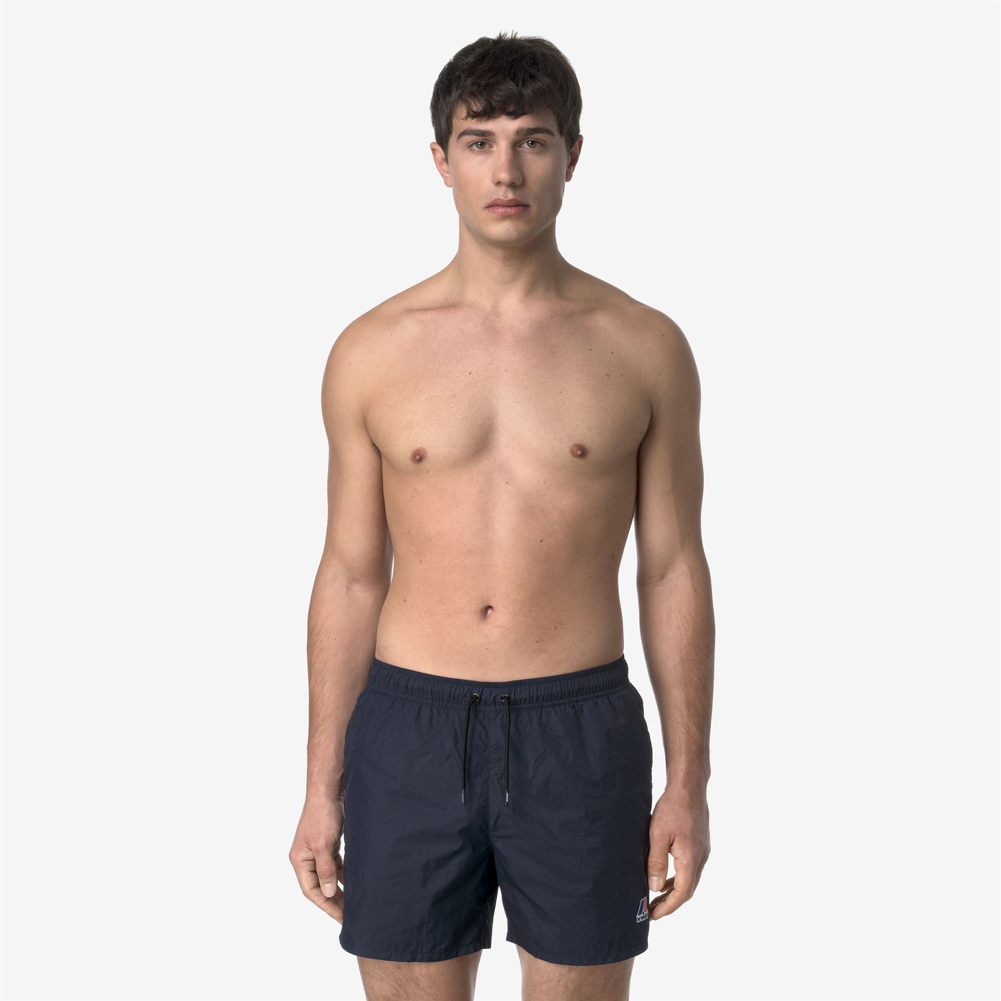 Bathing Suits_MAN_LE VRAI OLIVIER_Swimming Trunks_Blue Depth - Commercial 4