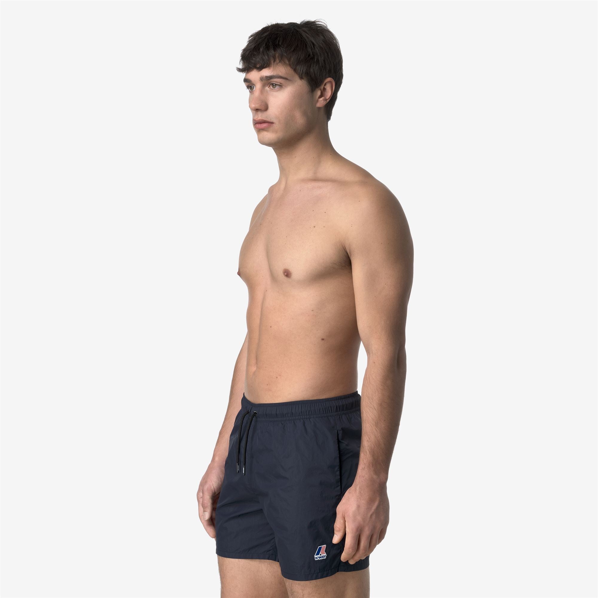 Bathing Suits_MAN_LE VRAI OLIVIER_Swimming Trunks_Blue Depth - Commercial 5