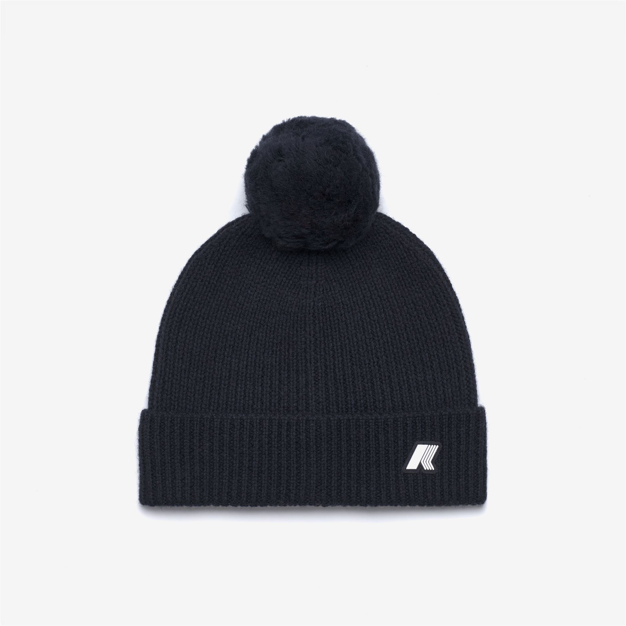 Headwear_GIRL_P. VINCIENNE CARDIGAN STITCH_Hat_Blue Depth Melange - Commercial 1