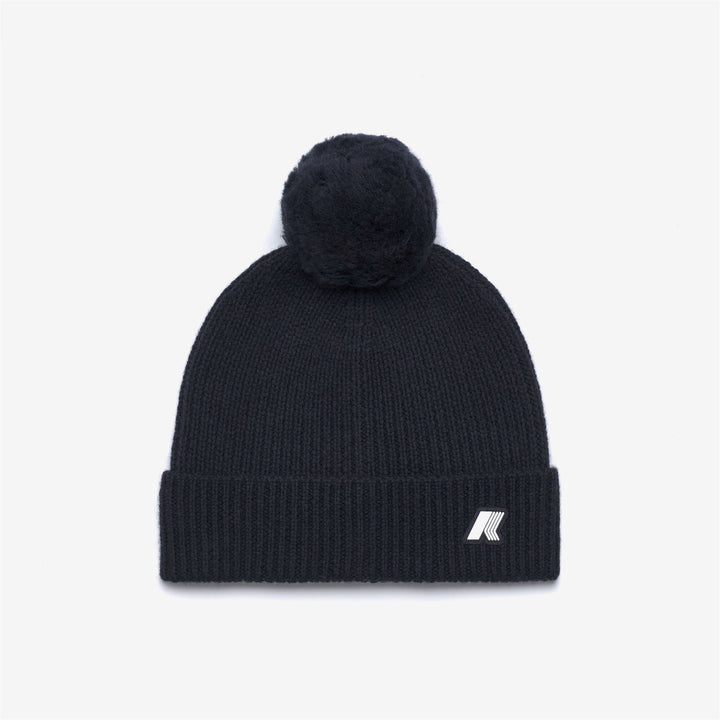 P. VINCIENNE CARDIGAN STITCH - Headwear - Hat - GIRL - Blue Depth Melange