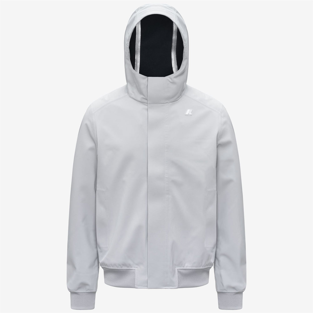 Jackets_Man_JOACHIM BONDED_Short_Grey Ash - Blue Depth - Commercial 1