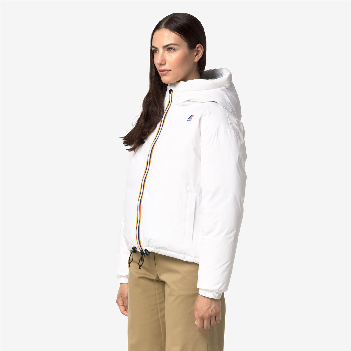 Jackets_WOMAN_LE VRAI 4.0 ALBINE HEAVY WARM_Short_White Natural - Commercial 5
