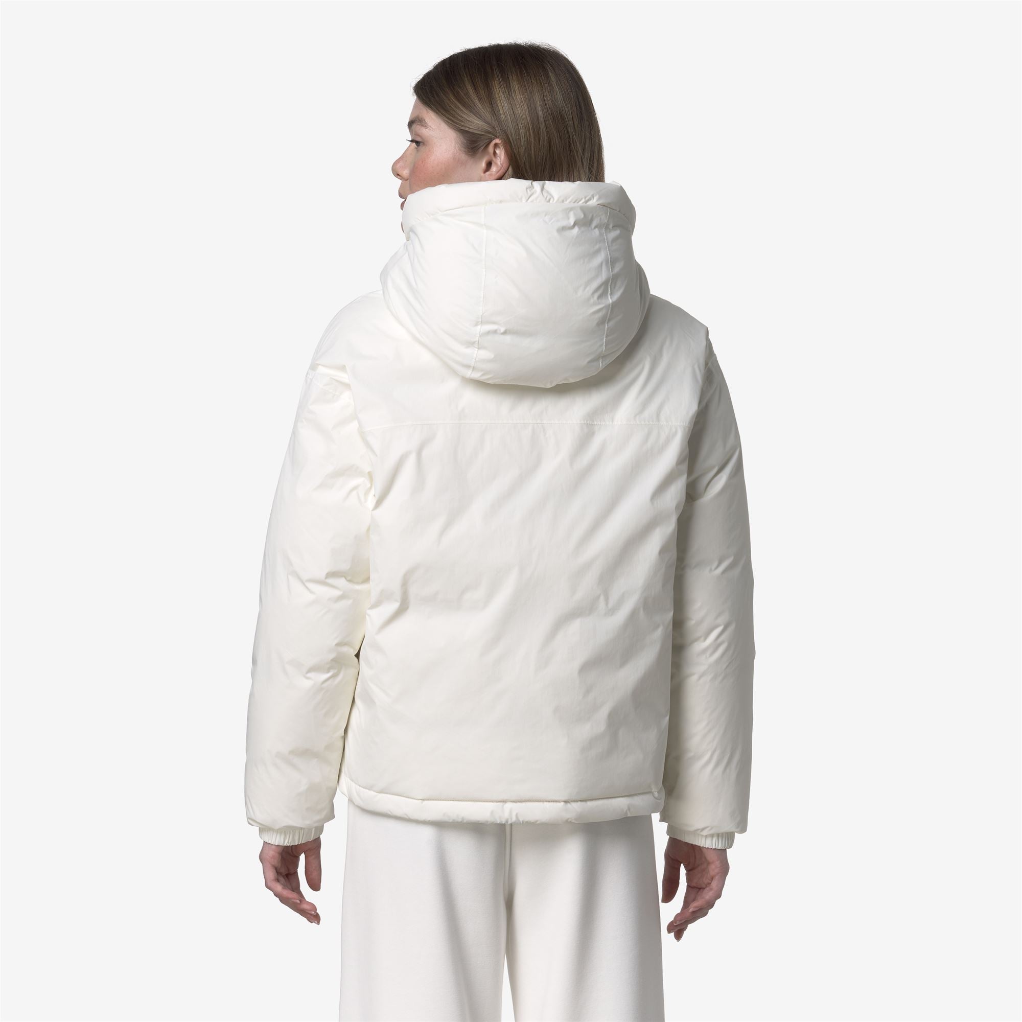 Jackets_WOMAN_LE VRAI 4.0 ALBINE HEAVY WARM_Short_White Gardenia - Commercial 6