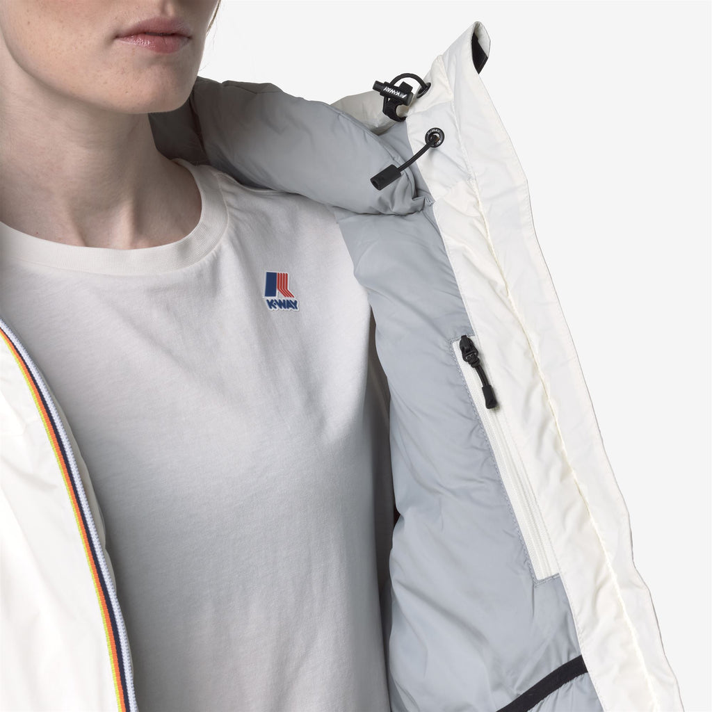Jackets_WOMAN_LE VRAI 4.0 ALBINE HEAVY WARM_Short_White Gardenia - Commercial 7