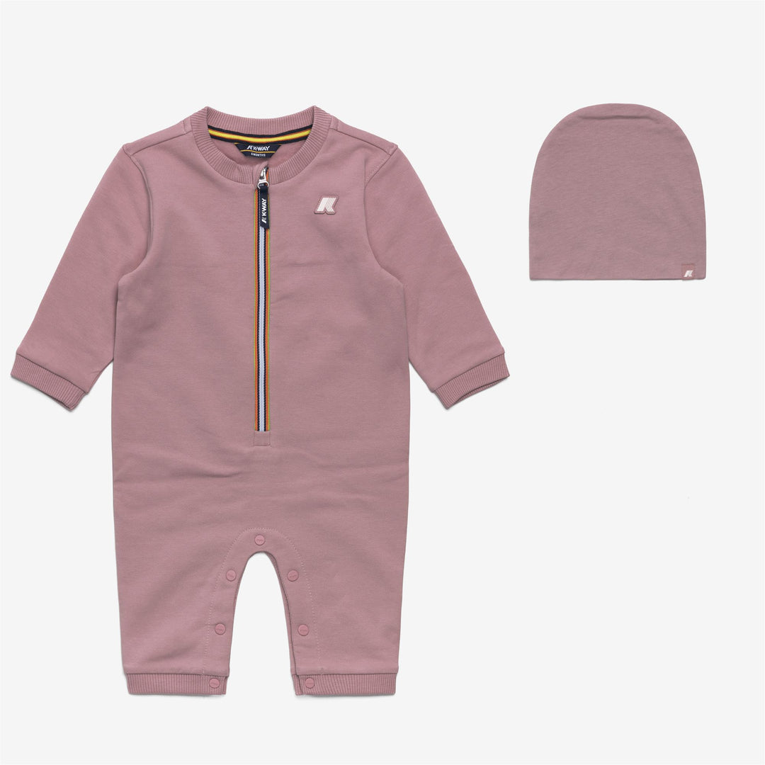 Sets_KID UNISEX_E. SET MILLE_Tracksuit / Hat_Rose Pinkish - Photo