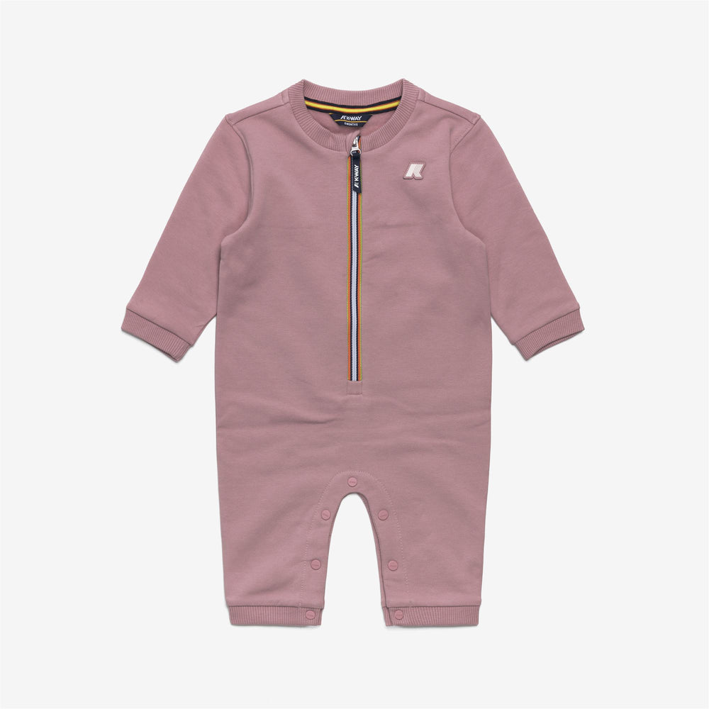 Sets_KID UNISEX_E. SET MILLE_Tracksuit / Hat_Rose Pinkish - DressedFront