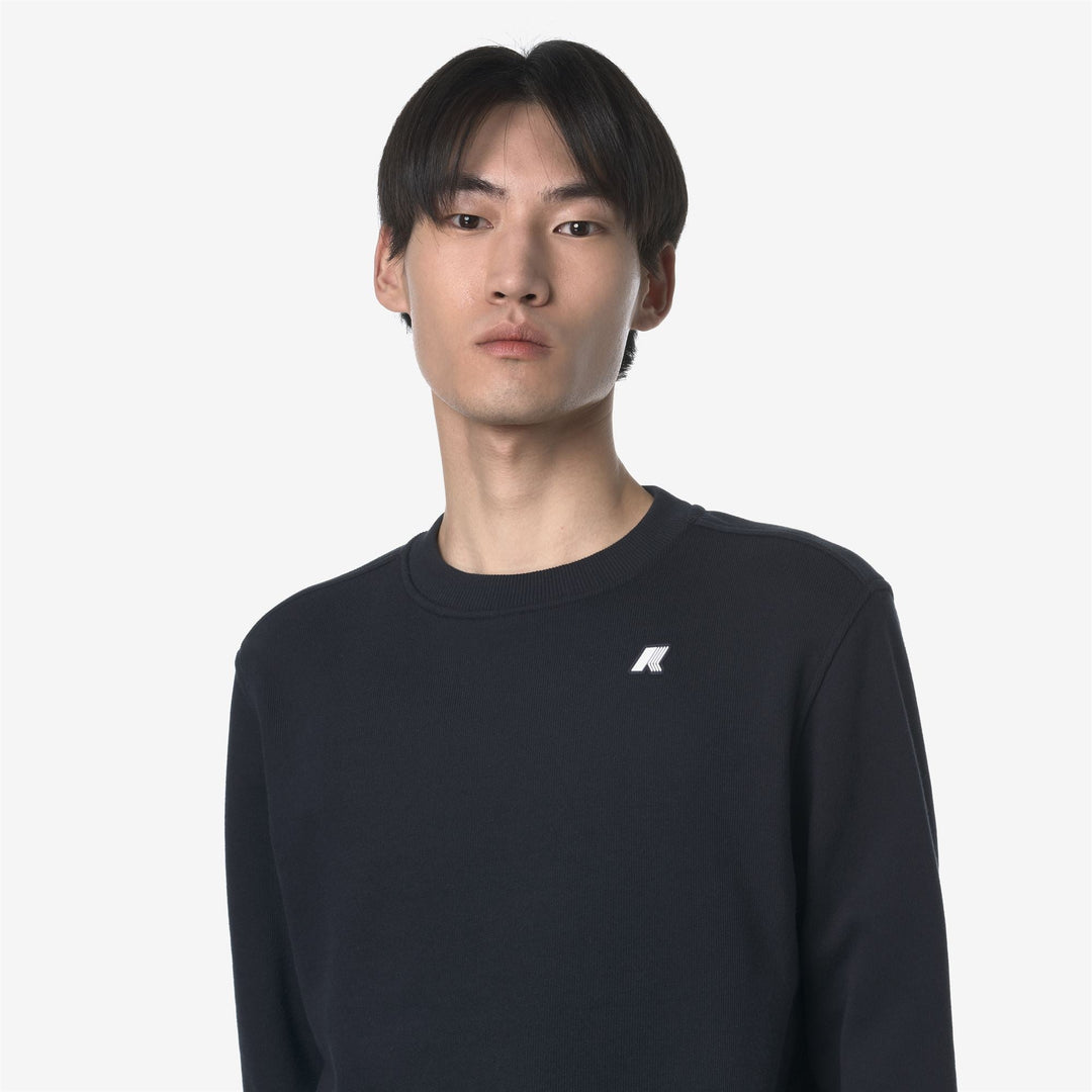 BAPTISTE FRENCH TERRY - Fleece - Jumper - MAN - BLUE DEPTH