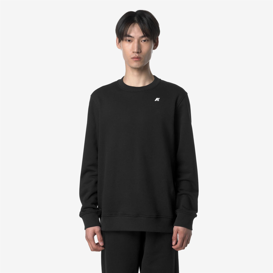 BAPTISTE FRENCH TERRY - Fleece - Jumper - MAN - BLACK PURE