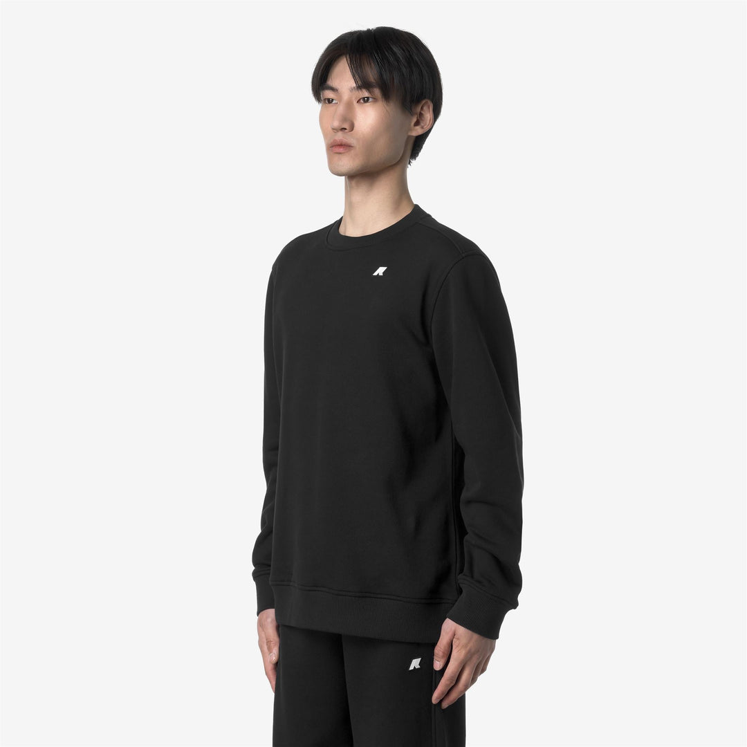 BAPTISTE FRENCH TERRY - Fleece - Jumper - MAN - BLACK PURE