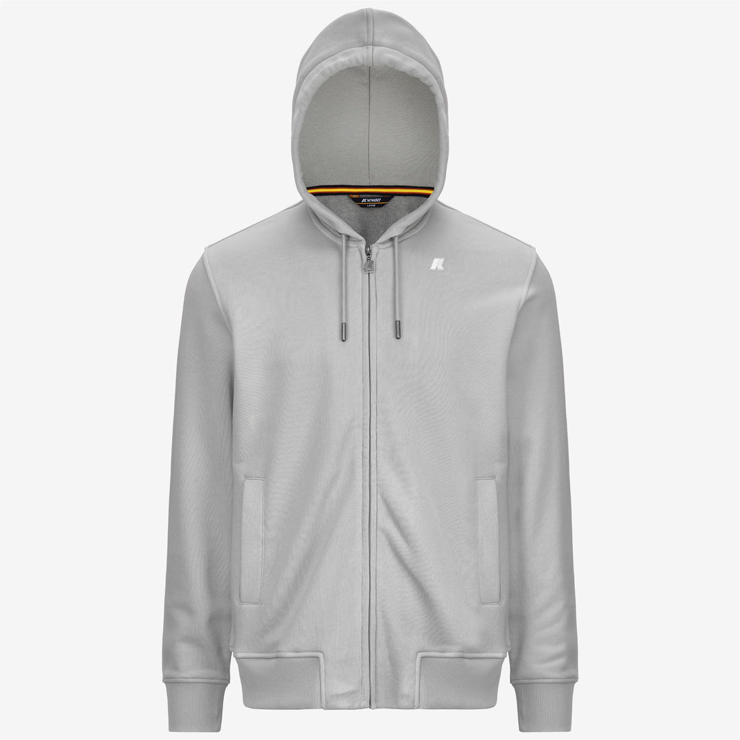 Fleece_MAN_ANTHONY FRENCH TERRY_Jacket_Grey - Photo