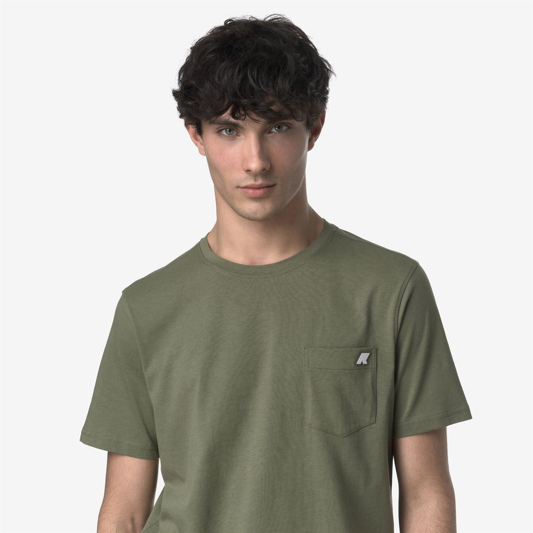 SIGUR JERSEY - T-ShirtsTop - T-Shirt - MAN - GREEN LICHEN