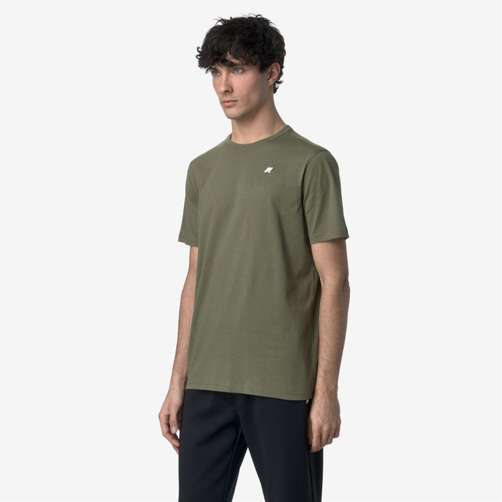 ODOM ROUND SLEEVES THREE PACK - T-ShirtsTop - T-Shirt - MAN - BLUE DEPTH-GREEN LICHEN-WHITE