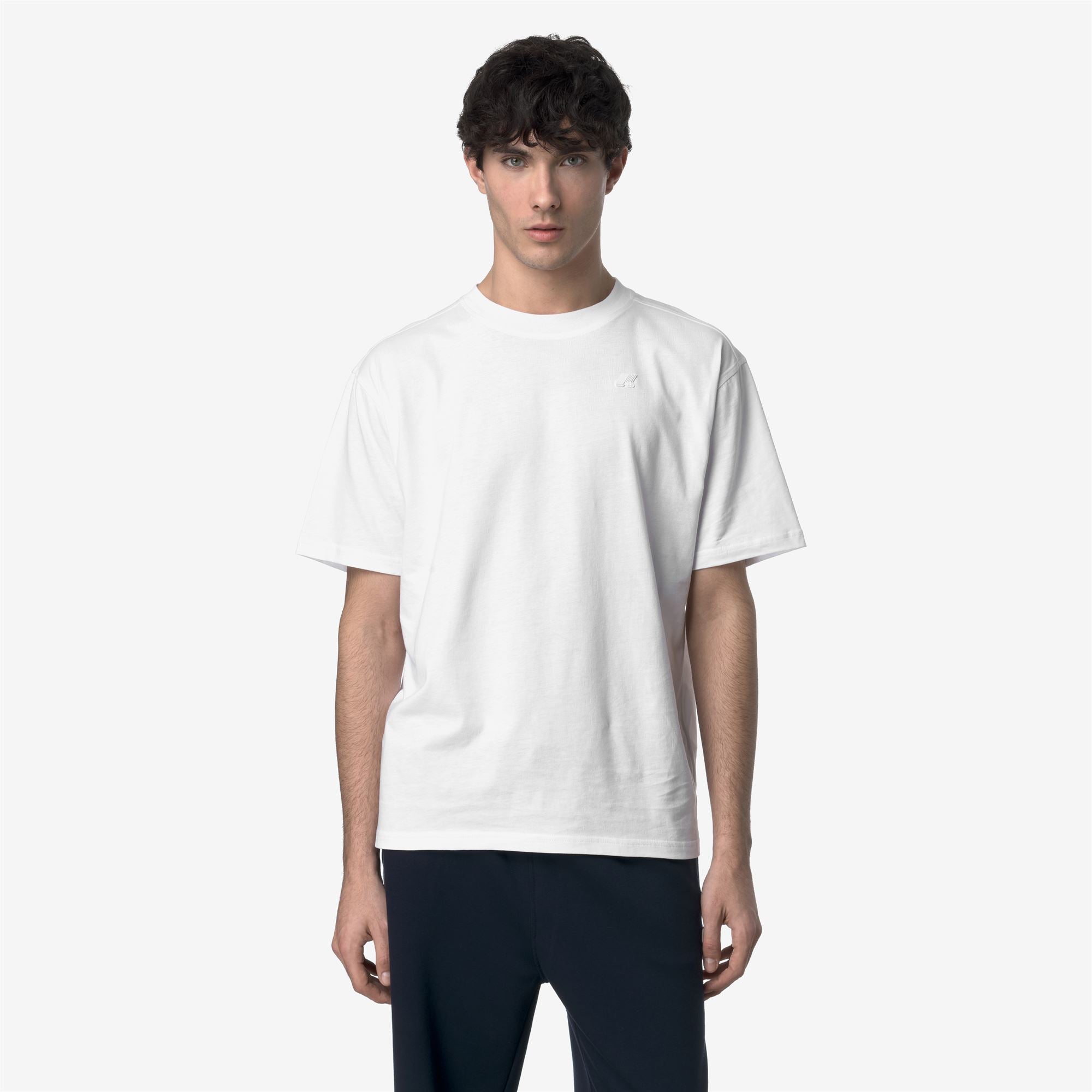 T-Shirts & Top_MAN_SOLO JERSEY_T-Shirt_White - Commercial 4
