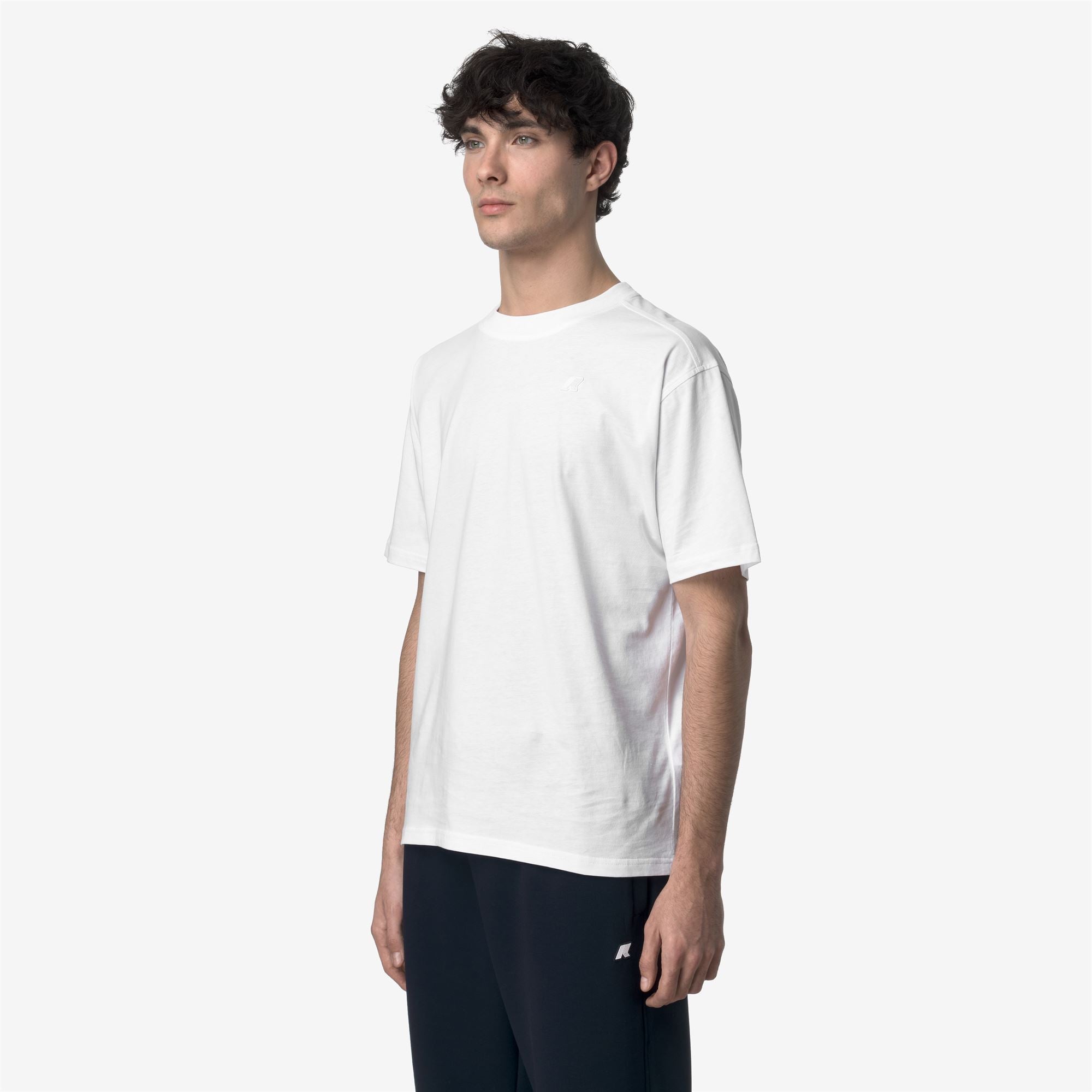T-Shirts & Top_MAN_SOLO JERSEY_T-Shirt_White - Commercial 5