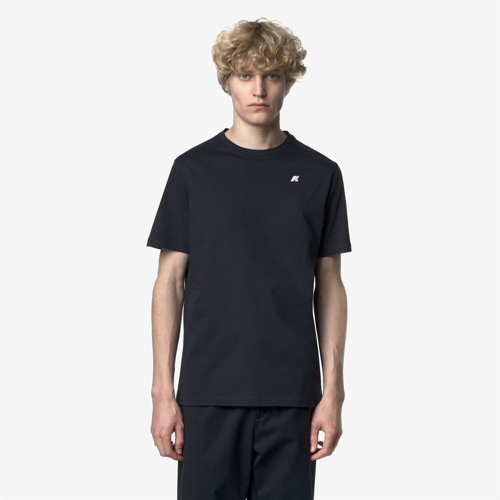 T-Shirts & Top_MAN_ODOM JERSEY PEACH_T-Shirt_Blue Depth - DressedBack