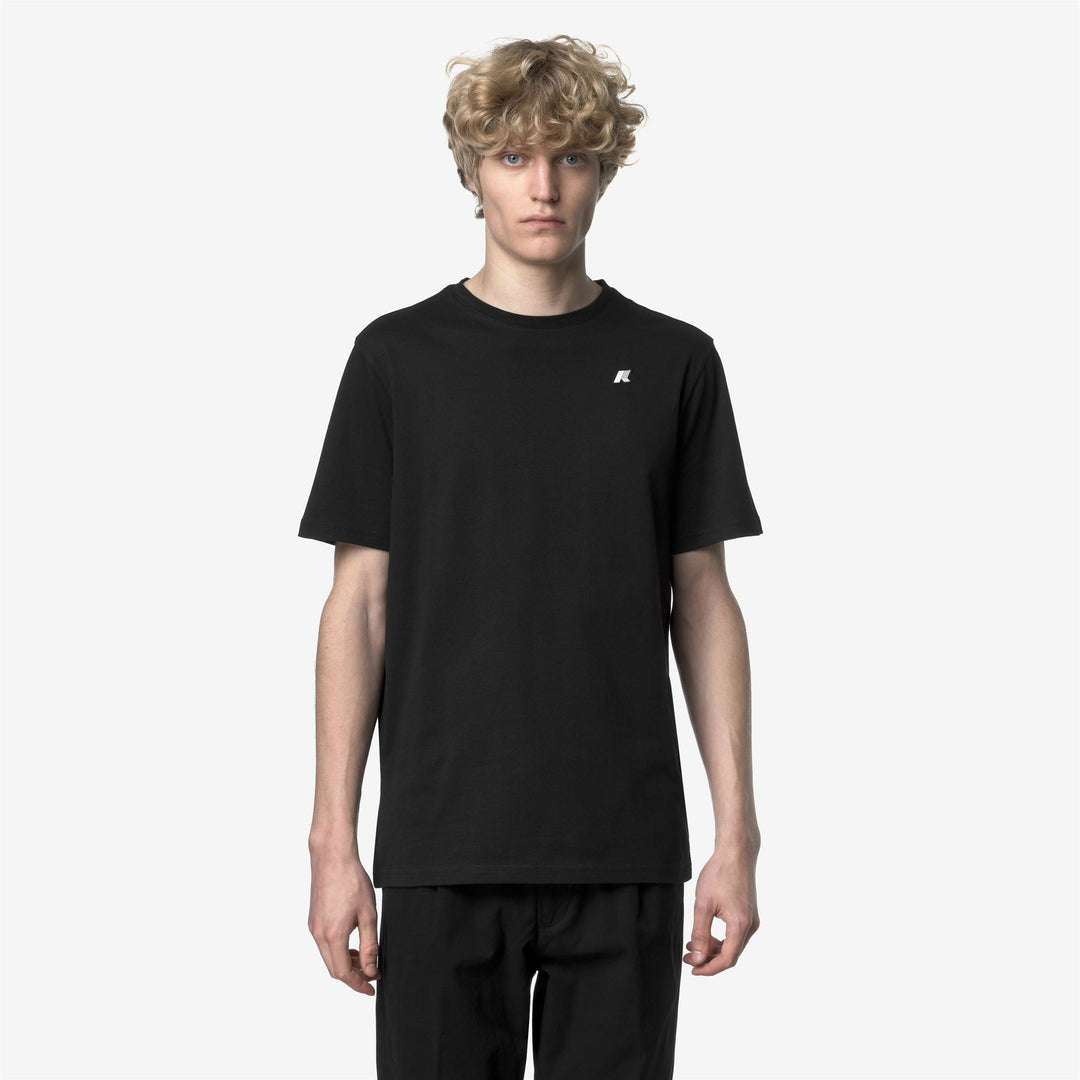 T-Shirts & Top_MAN_ODOM JERSEY PEACH_T-Shirt_Black Pure - Black Pure - DressedBack