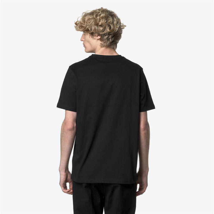 T-Shirts & Top_MAN_ODOM JERSEY PEACH_T-Shirt_Black Pure - Black Pure - DressedFrontDouble